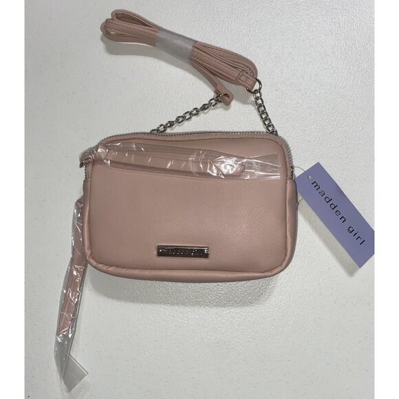 Steve Madden Madden Girl Crossbody Bag Blush Pink NEW - Picture 1 of 7